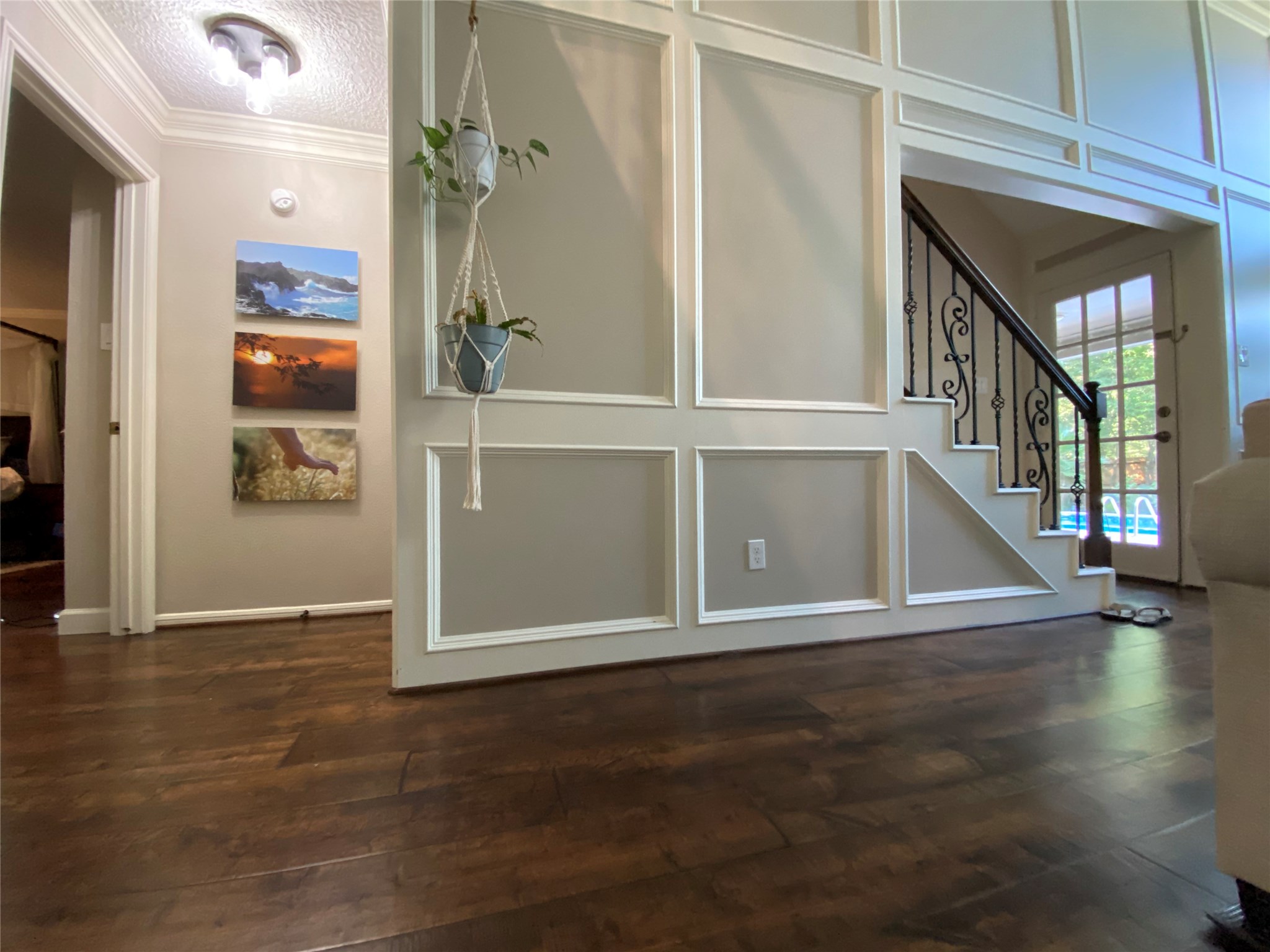 28 Tangle Brush Drive Spring, TX 77381 - Photo 22 of 29 a view of an entryway with wooden floor