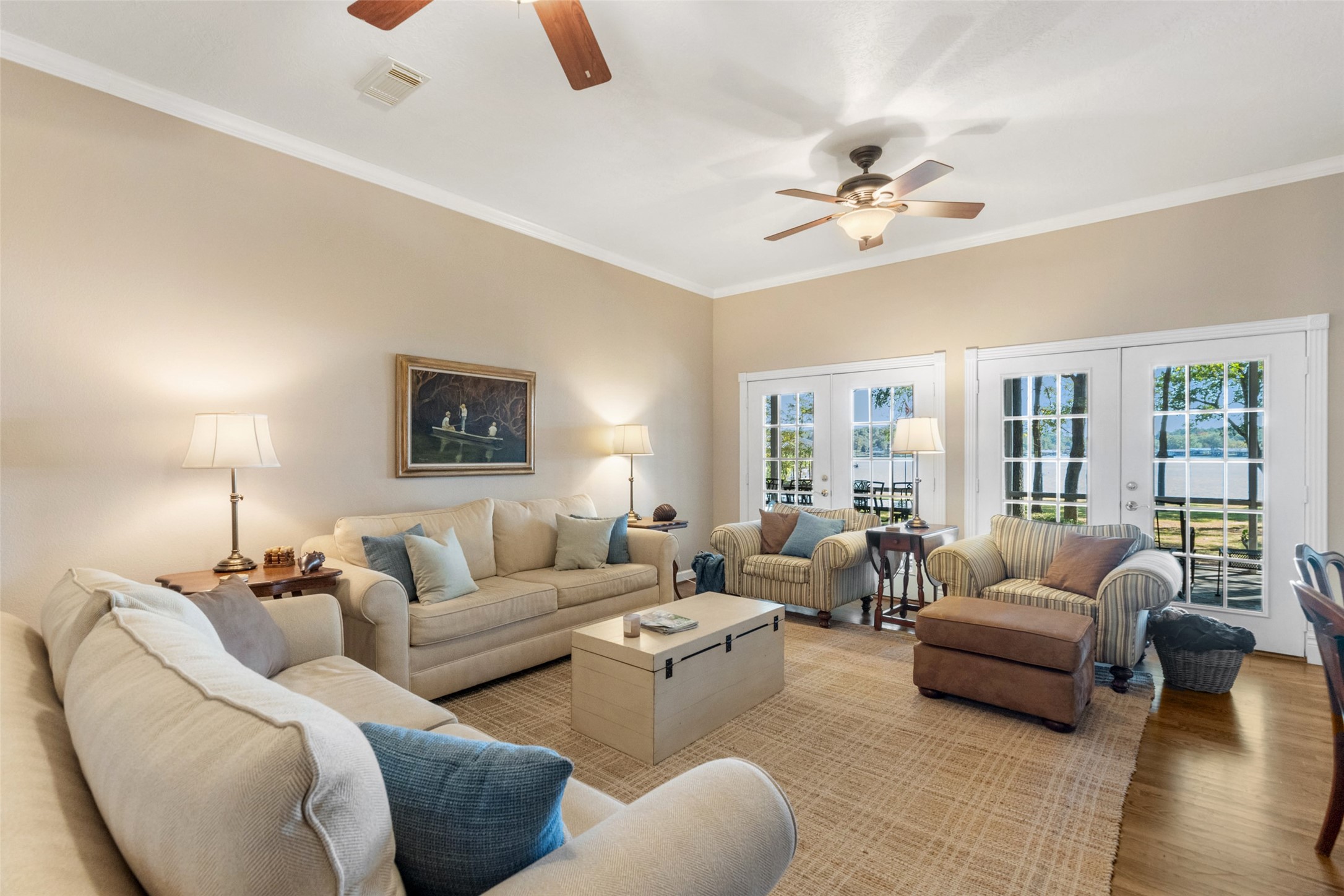 15144 Paradise View Drive Willis, TX 77318 - Photo 9 of 44 a living room with furniture and a large window