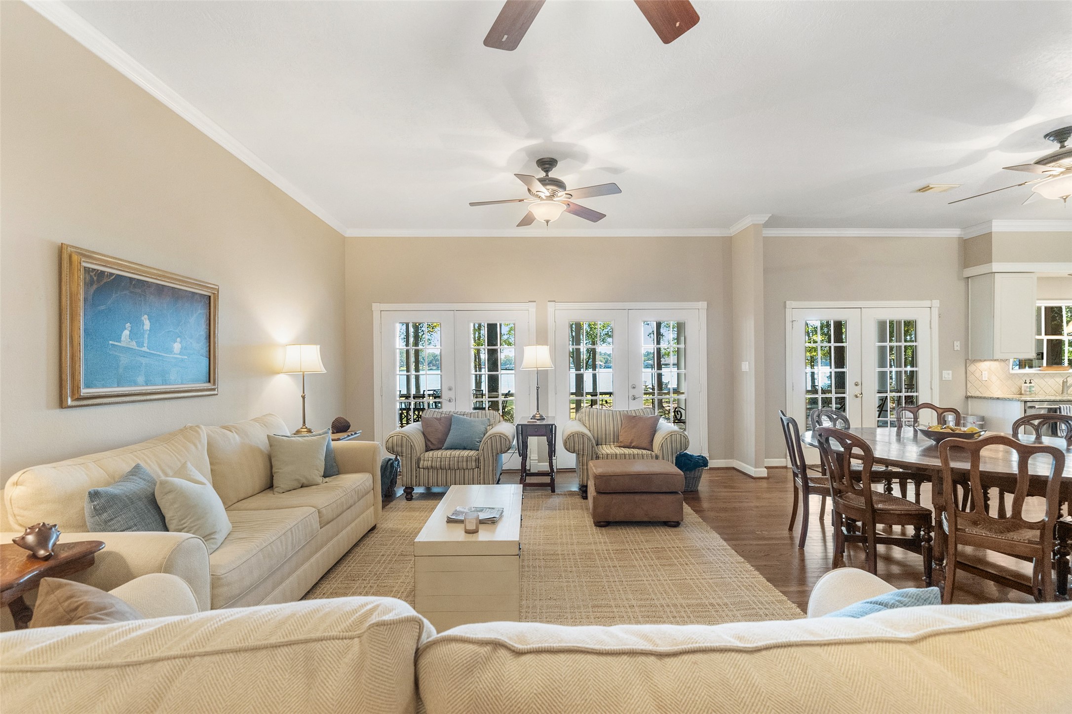 15144 Paradise View Drive Willis, TX 77318 - Photo 10 of 44 a living room with furniture and a large window