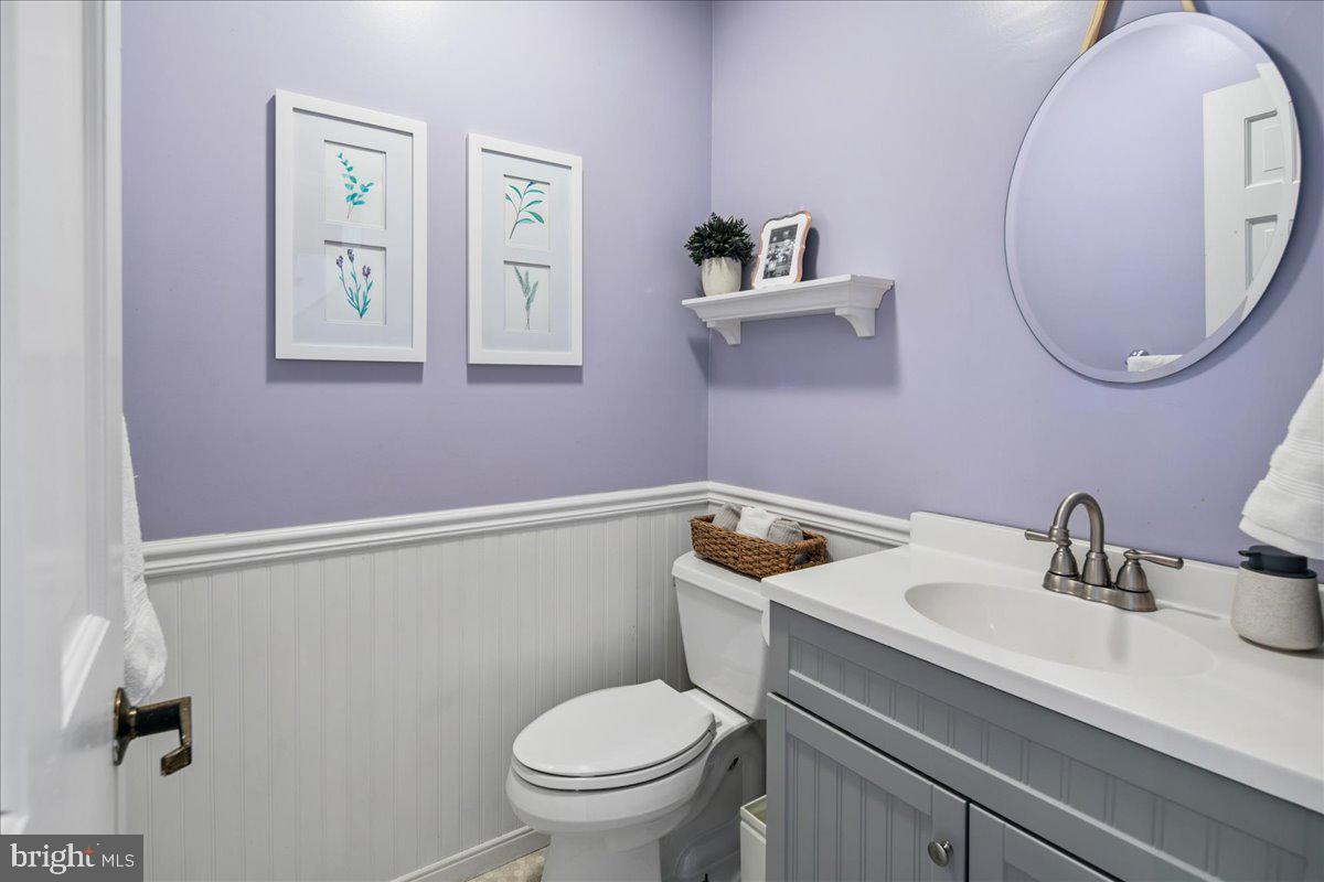 8 High Acres Drive Ewing, NJ 08628 - Photo 20 of 43 a bathroom with a sink mirror and toilet