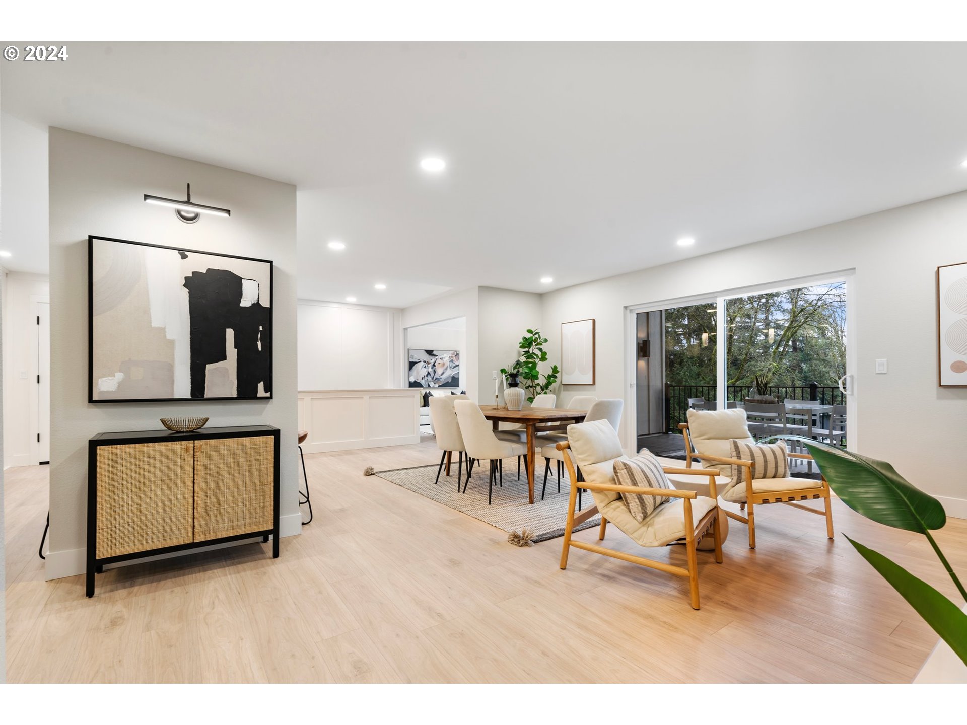 2711 Greentree Road Lake Oswego, OR 97034 - Photo 13 of 42 a living room with furniture and a large window