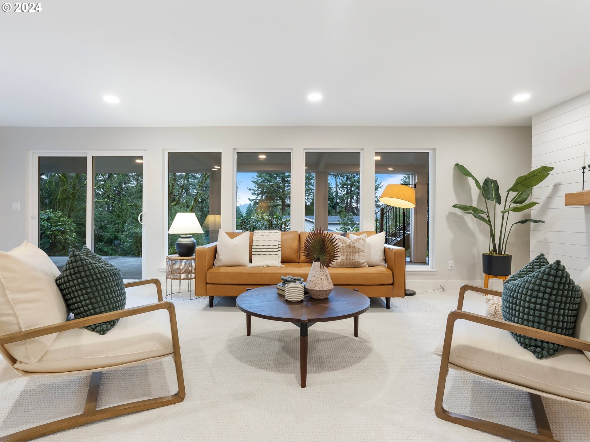 2711 Greentree Road Lake Oswego, OR 97034 - Photo 23 of 42 a living room with furniture and a large window