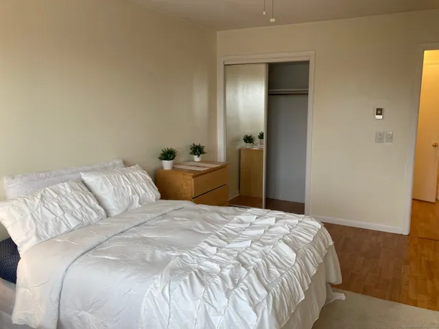 a close view of door oven and a dishwasher