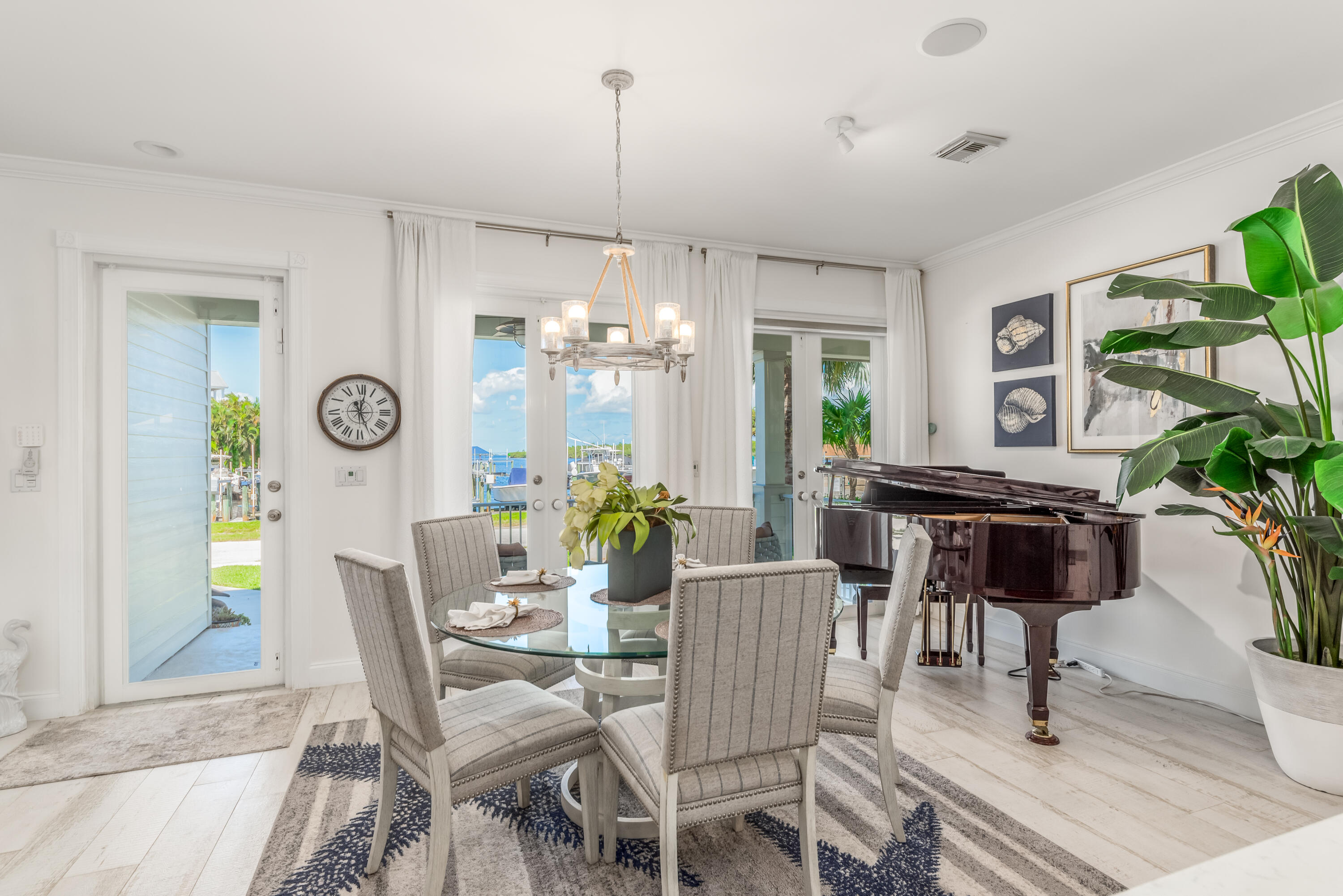 5722 Southeast Nassau Terrace Stuart, FL 34997 - Photo 17 of 51 Dining Area and Front Door