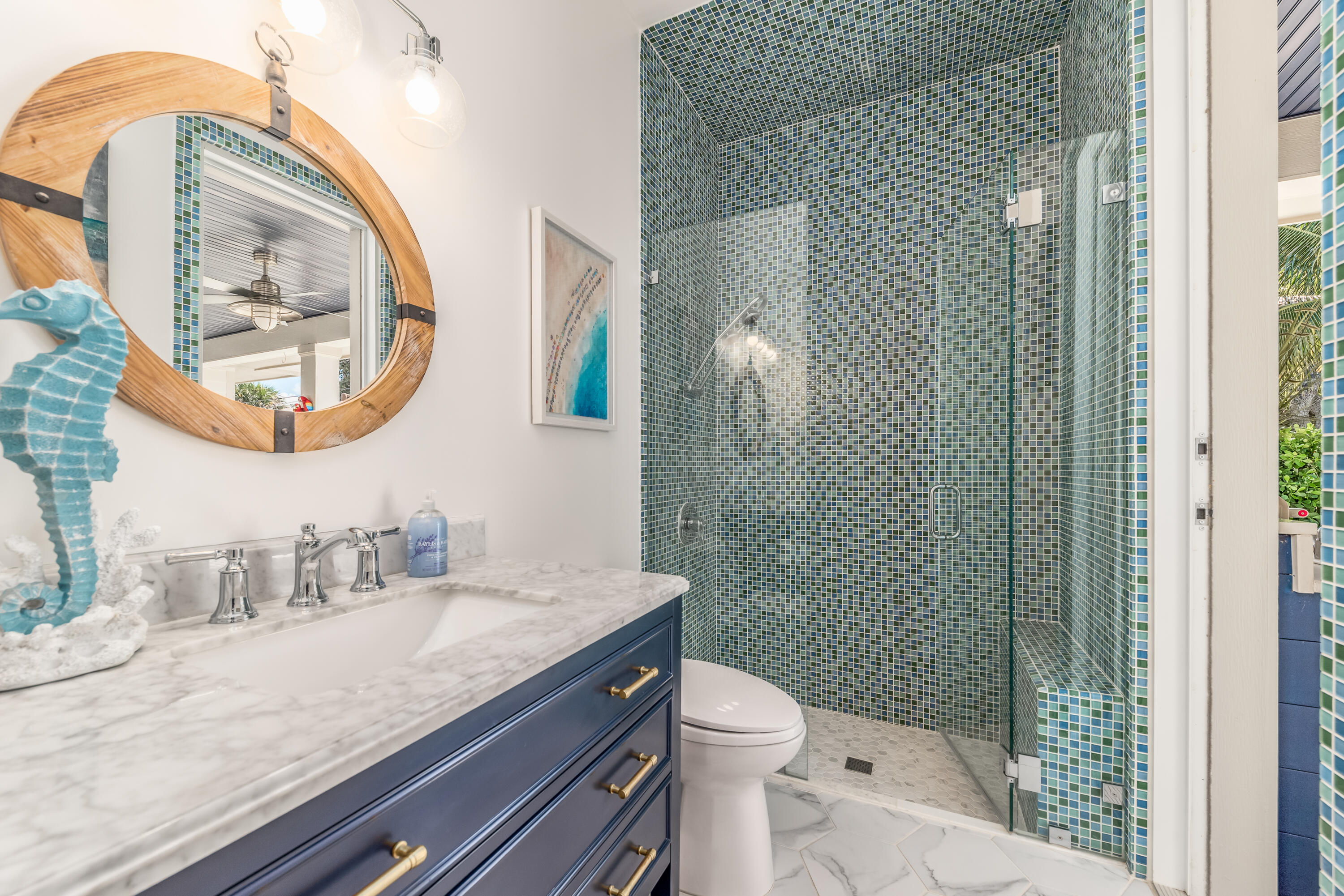 5722 Southeast Nassau Terrace Stuart, FL 34997 - Photo 24 of 51 Cabana Bathroom of Kitchen