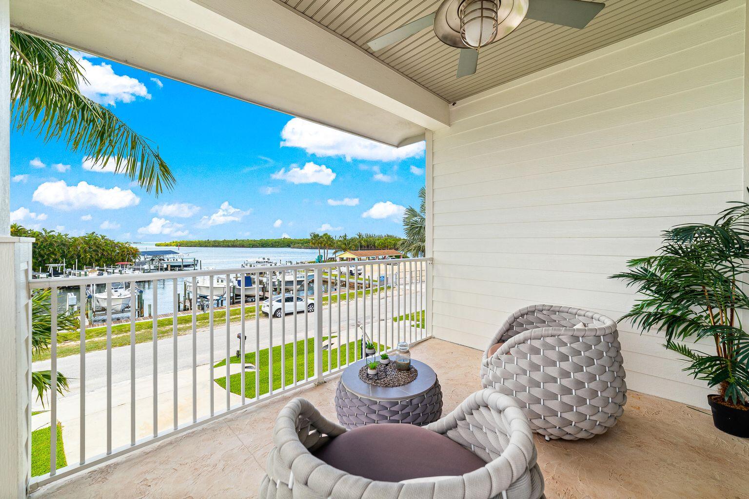 5722 Southeast Nassau Terrace Stuart, FL 34997 - Photo 42 of 51 View from Bedroom 4 Balcony