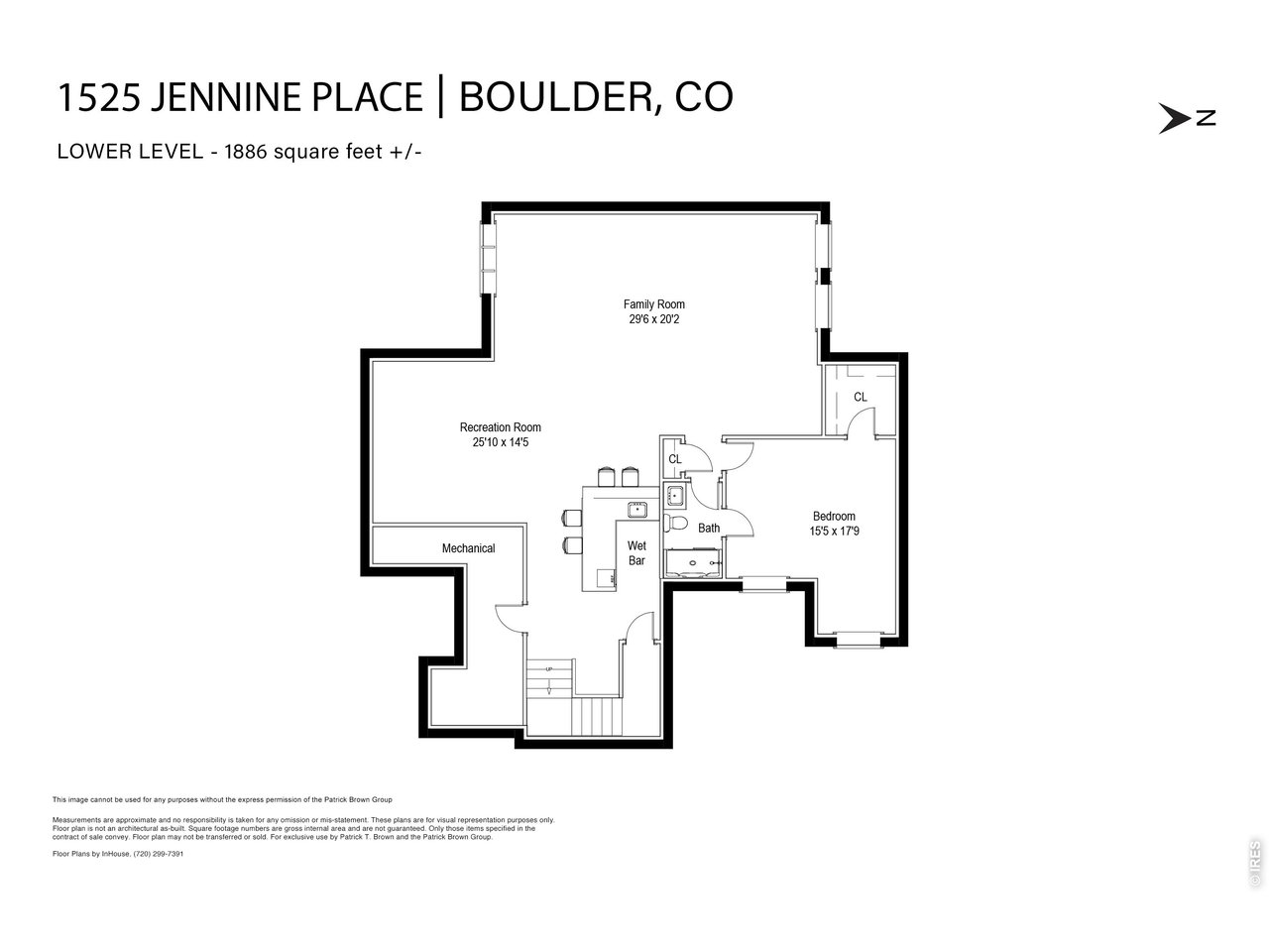 1525 Jennine Place Boulder, CO 80304 - Photo 50 of 50 Basement floor plans