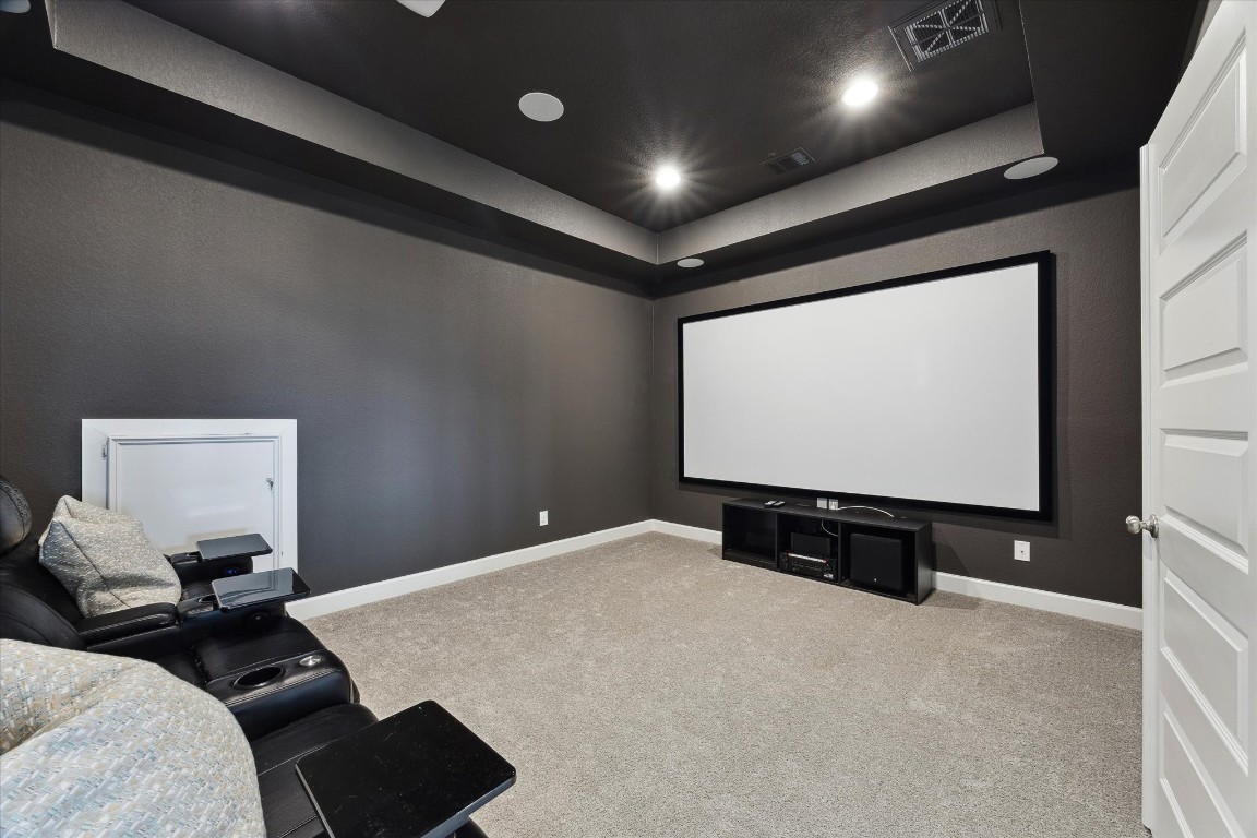 9951 Chapman Trail Manvel, TX 77578 - Photo 31 of 50 a view of room with projector and screen