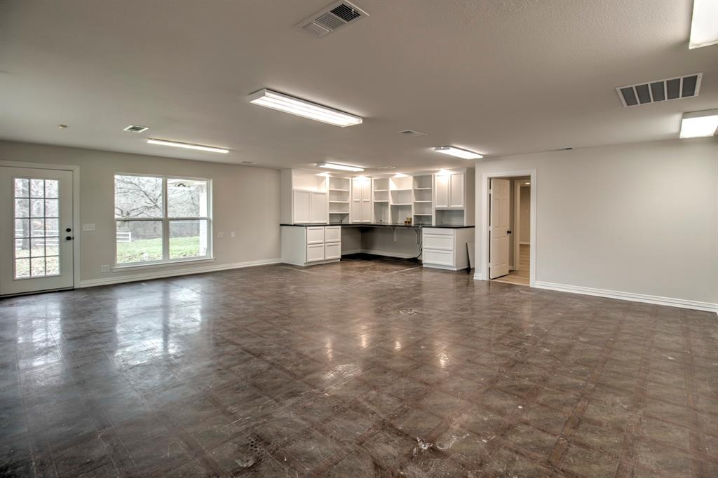 3700 Moseley Road Cross Roads, TX 76227 - Photo 18 of 38 Large Flex Space, perfect for Game Room/Office/Craft/Home Schooling/Workshop, Make it your own!