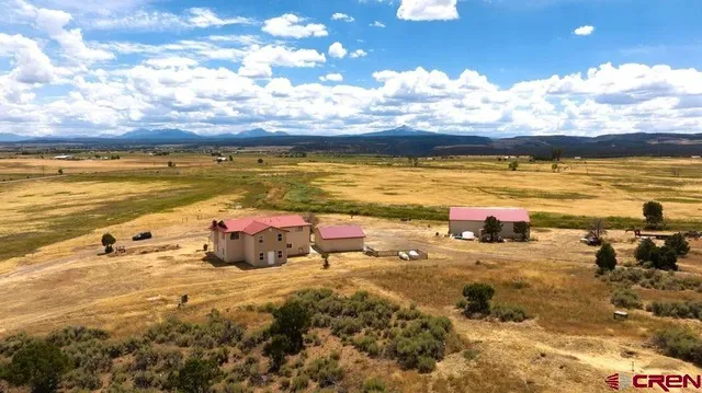 a view of an ocean and beach