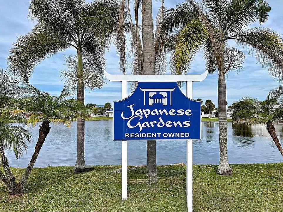6000 Teahouse Road Venice, FL 34293 - Photo 2 of 13 a view of sign board with palm trees