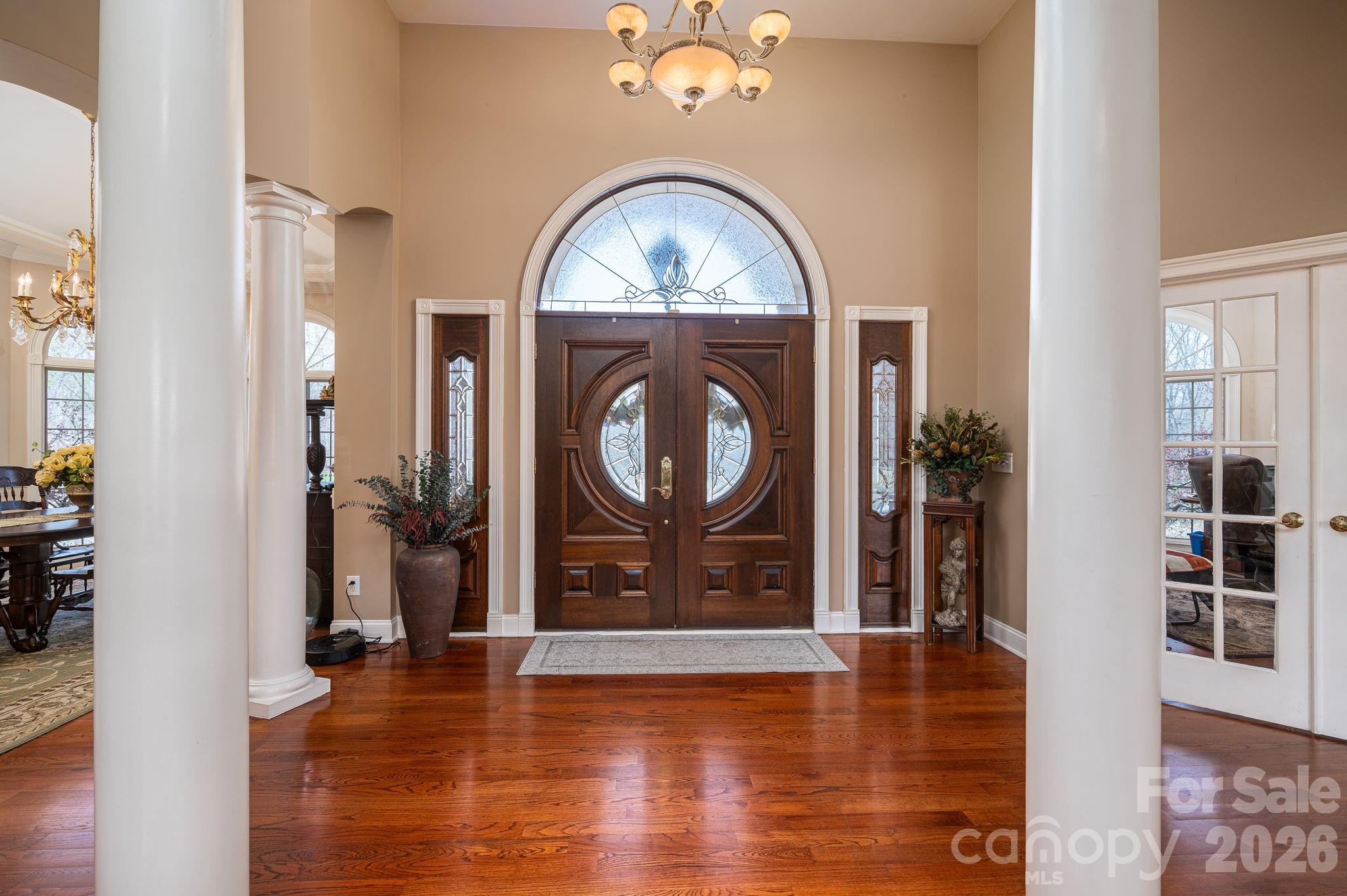 109 Wright Road Kings Mountain, NC 28086 - Photo 7 of 36 a view of an entryway with wooden floor