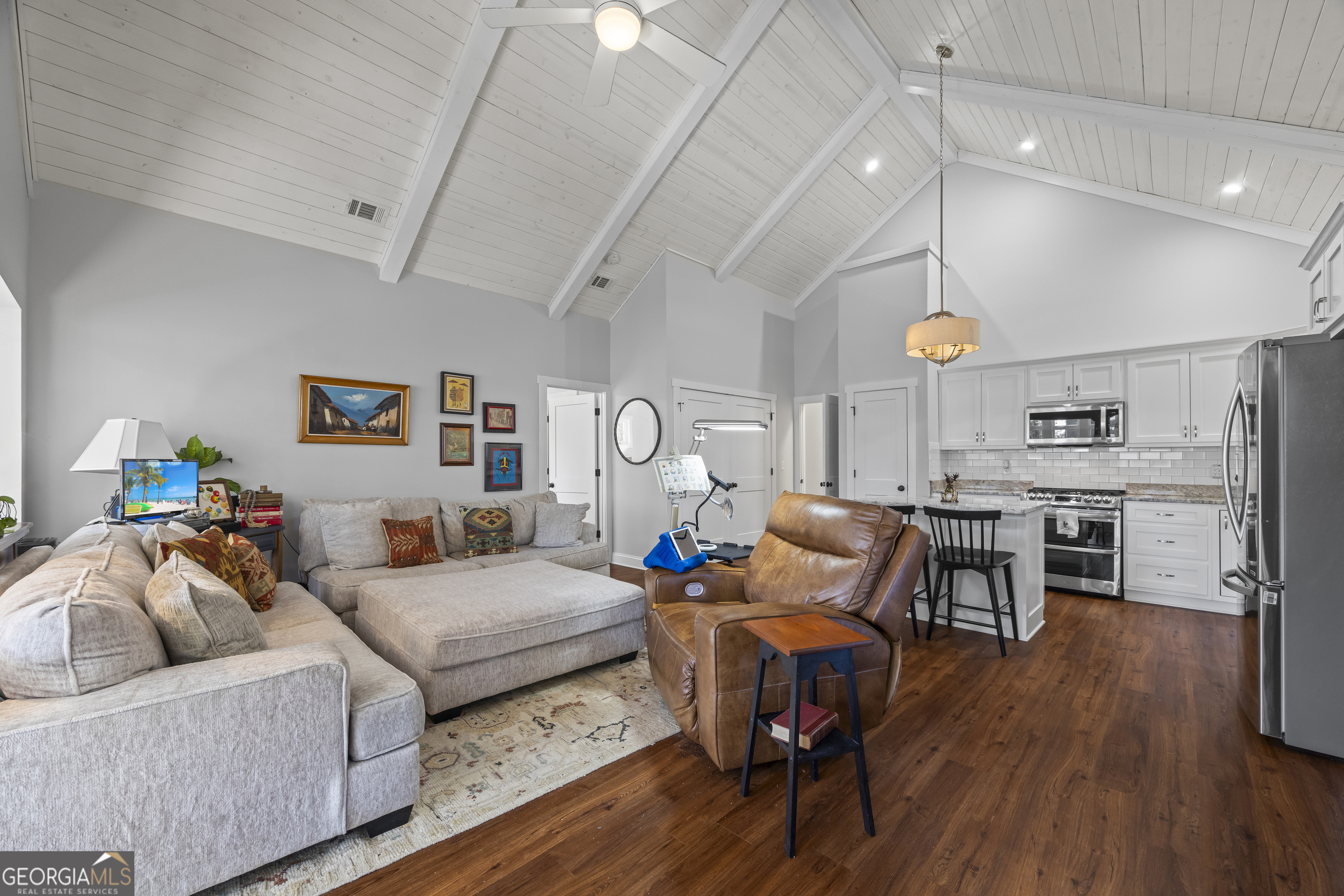 32 Shirleys Way Hartwell, GA 30643 - Photo 15 of 42 a living room with furniture and wooden floor