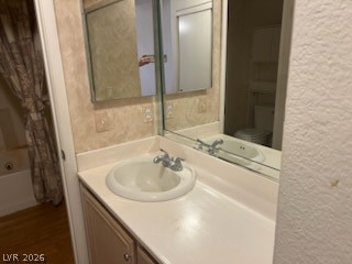 8070 West Russell Road, Unit 1057 Las Vegas, NV 89113 - Photo 4 of 10 A well-maintained vanity offers ample counter space, ideal for daily routines.