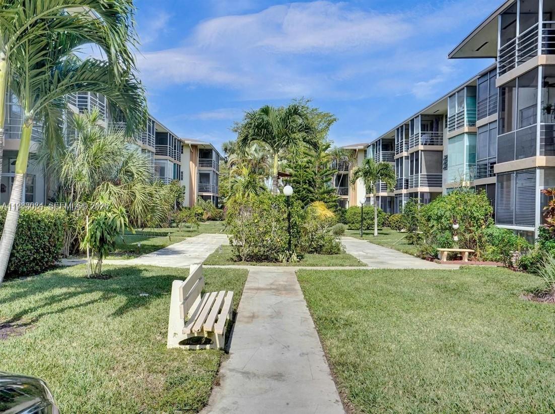17000 Northeast 14th Avenue, Unit 206 Miami, FL 33162 - Photo 13 of 15 a view of a back yard