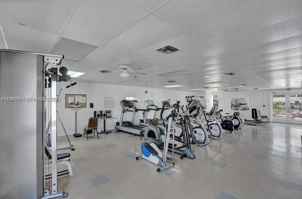 17000 Northeast 14th Avenue, Unit 206 Miami, FL 33162 - Photo 15 of 15 a view of a room with gym equipment