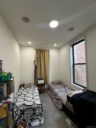 a view of room with gym equipment
