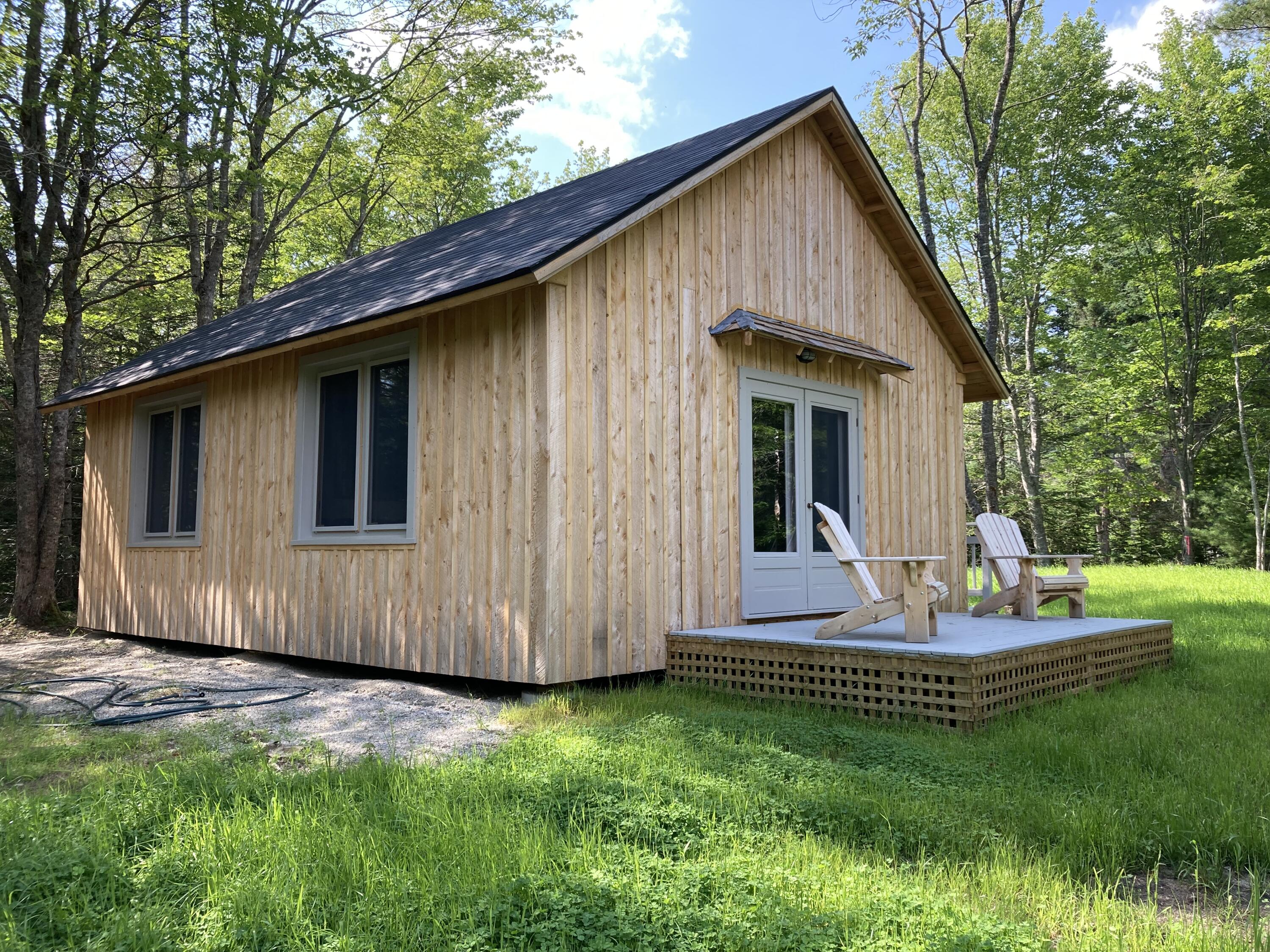 255 Cross Road Hancock, ME 04640 - Photo 1 of 14 South side deck from lawn.