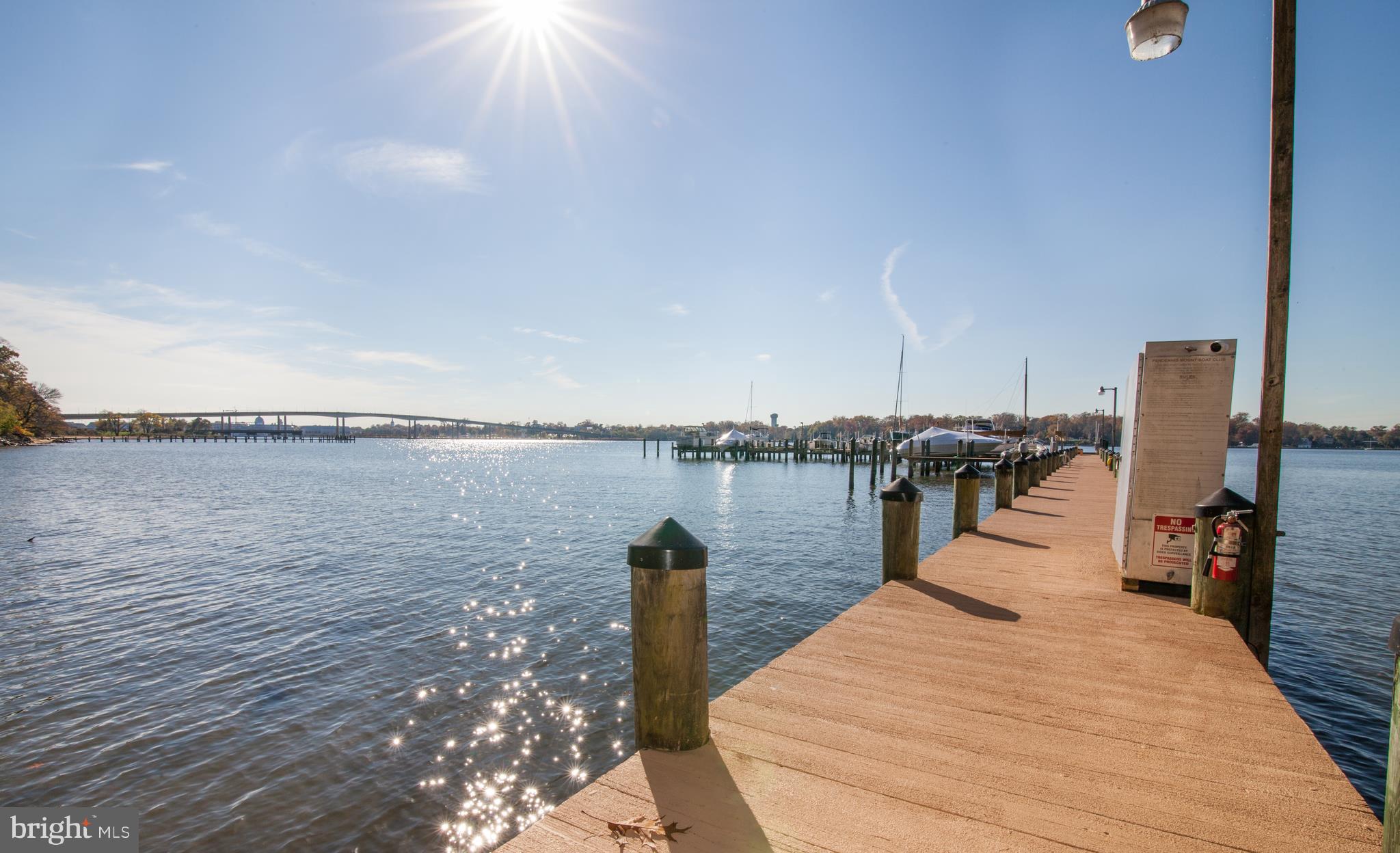 1912 Harwood Road Annapolis, MD 21409 - Photo 35 of 37 Community Pier with slips