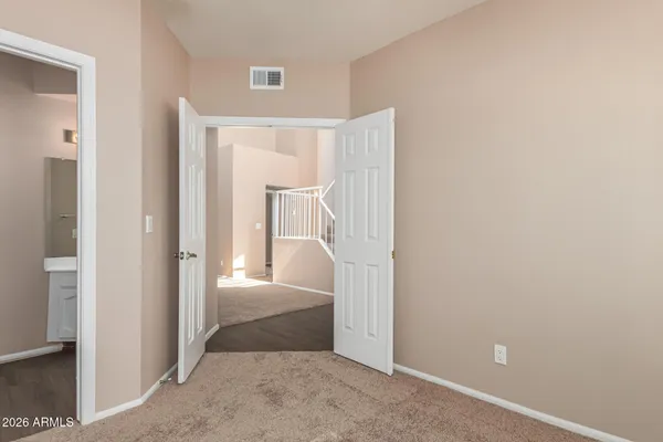 a view of a bathroom with toilet