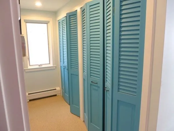 a view of a room with window