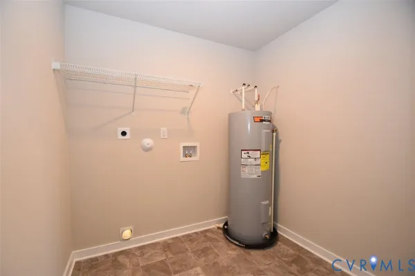 a view of water heater room