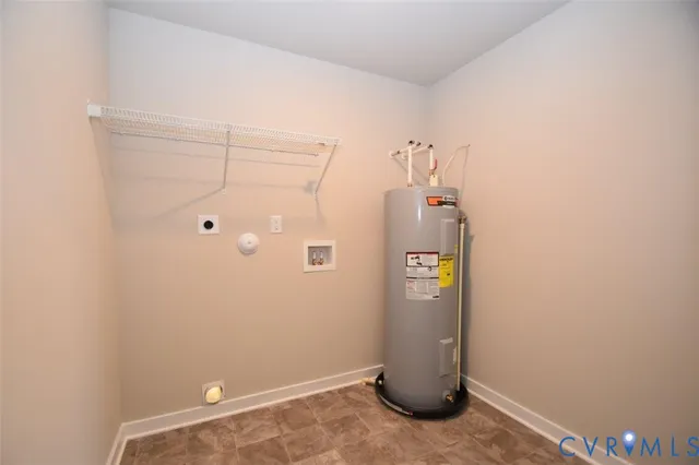 a view of water heater room