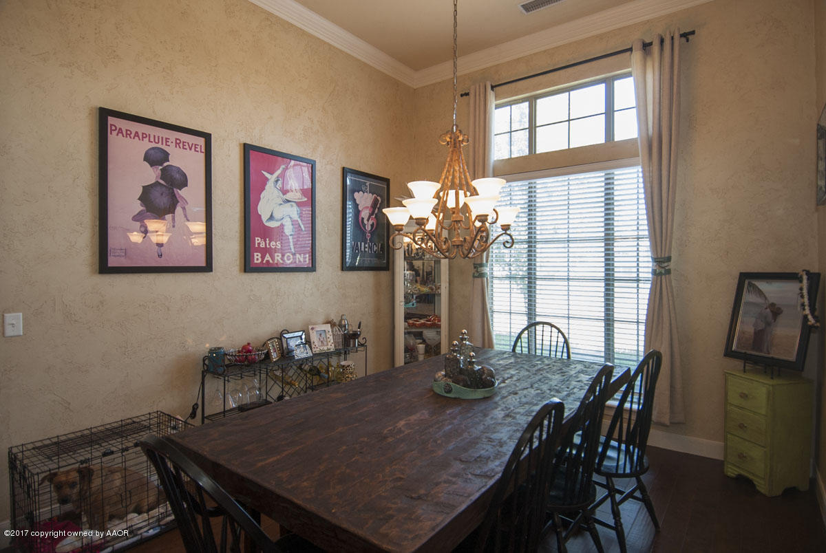 6919 Thunder Road Amarillo, TX 79119 - Photo 9 of 38 DINING VIEW 1