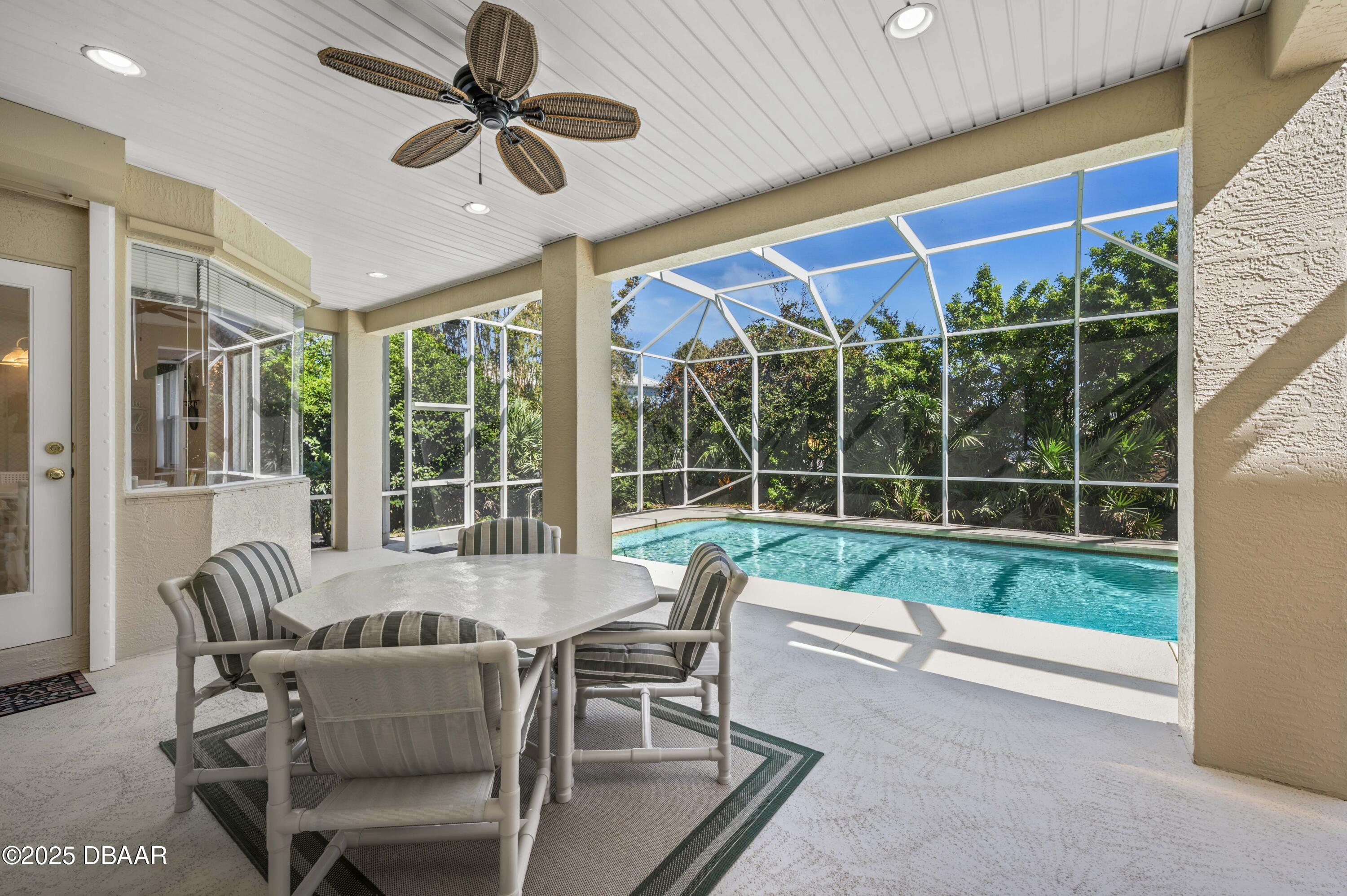 38 South Turn Circle Ponce Inlet, FL 32127 - Photo 4 of 49 a view of a dining room with furniture window and outside view