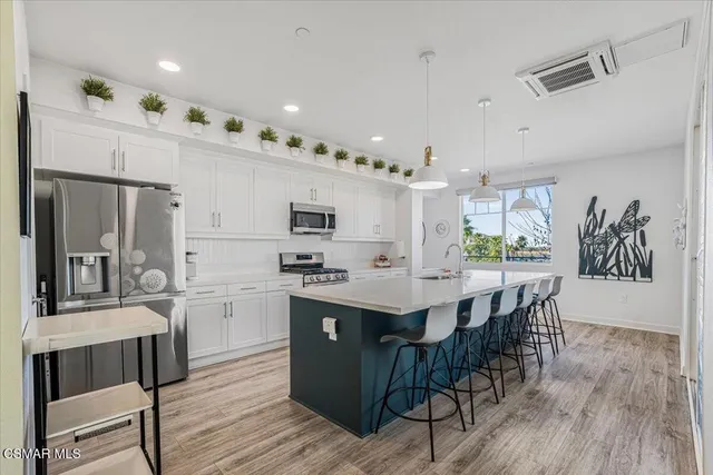 a view of a hallway with entryway