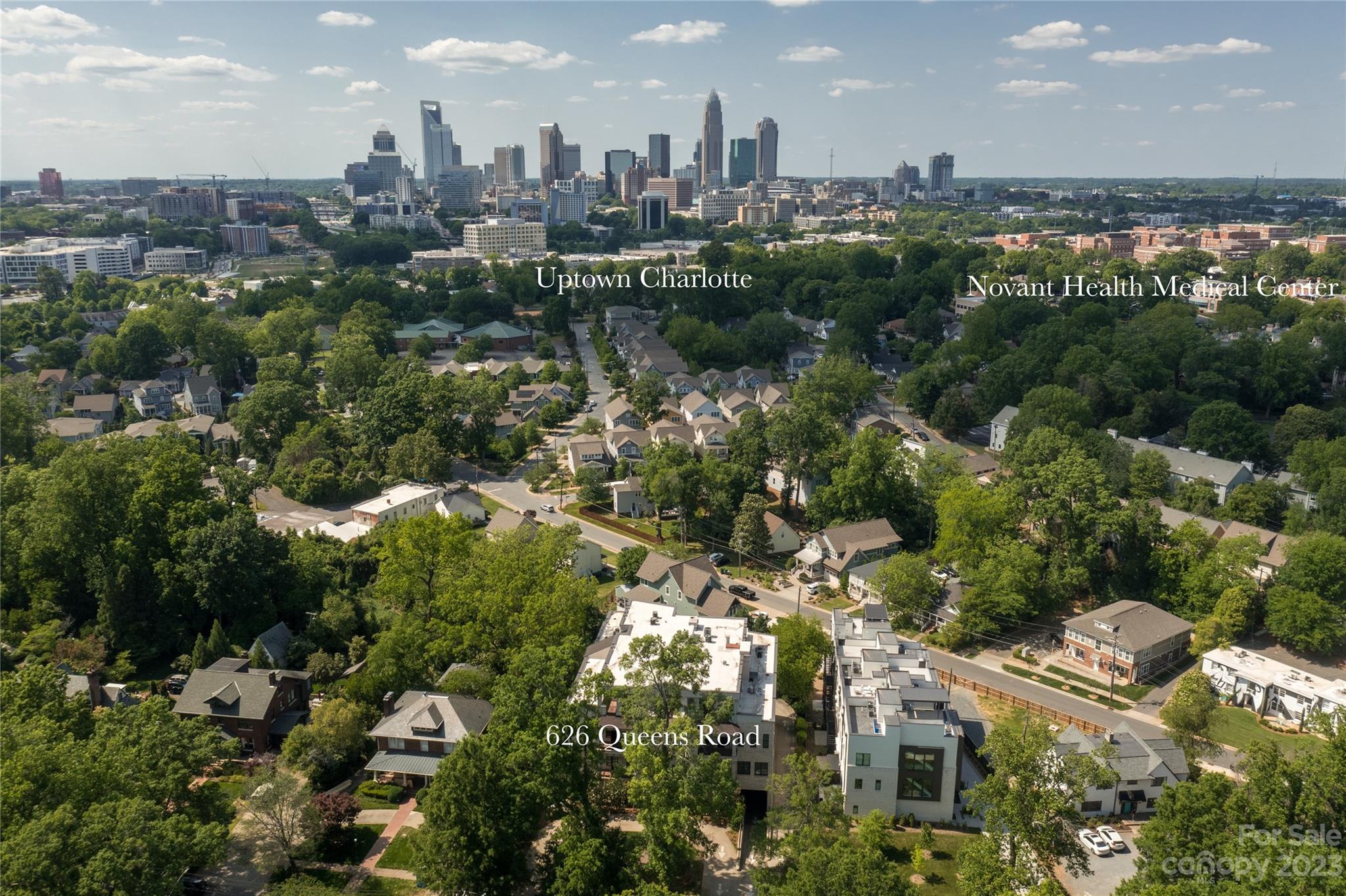 626 Queens Road, Unit 303 Charlotte, NC 28207 - Photo 41 of 41 a view of a city