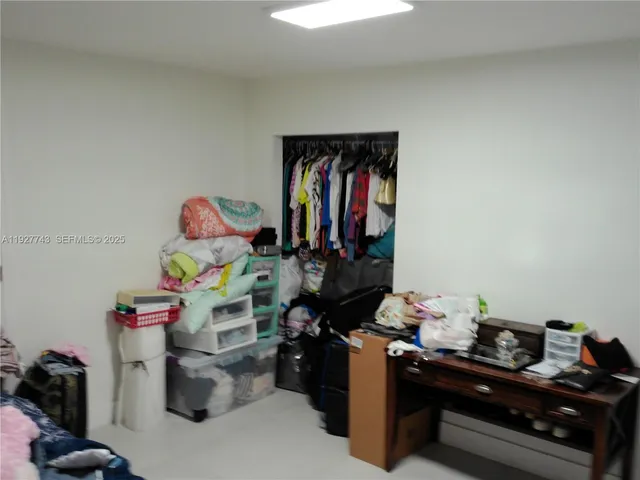 a room with storage and utility