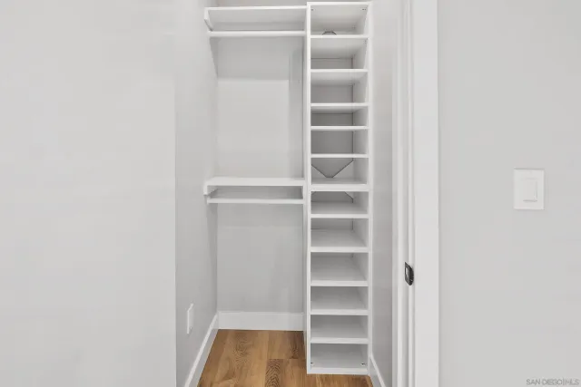 a view of a terrace with sky view