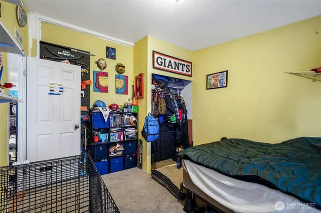 a room with storage and utility