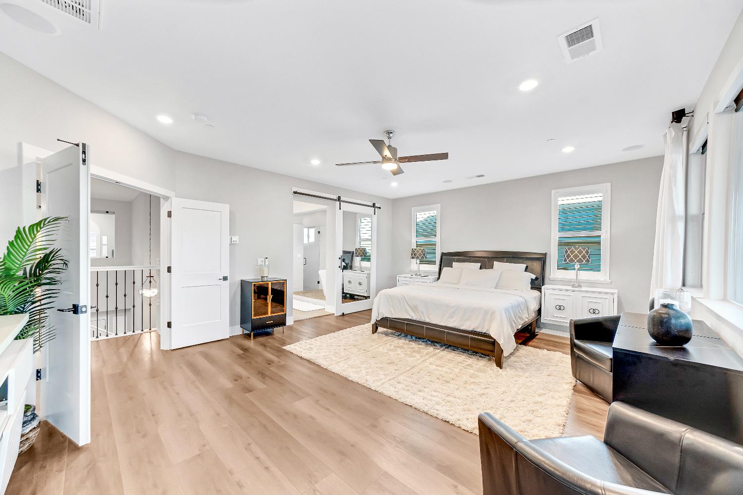 2947 Laredo Drive Rocklin, CA 95765 - Photo 20 of 65 a spacious bedroom with a large bed and a couch