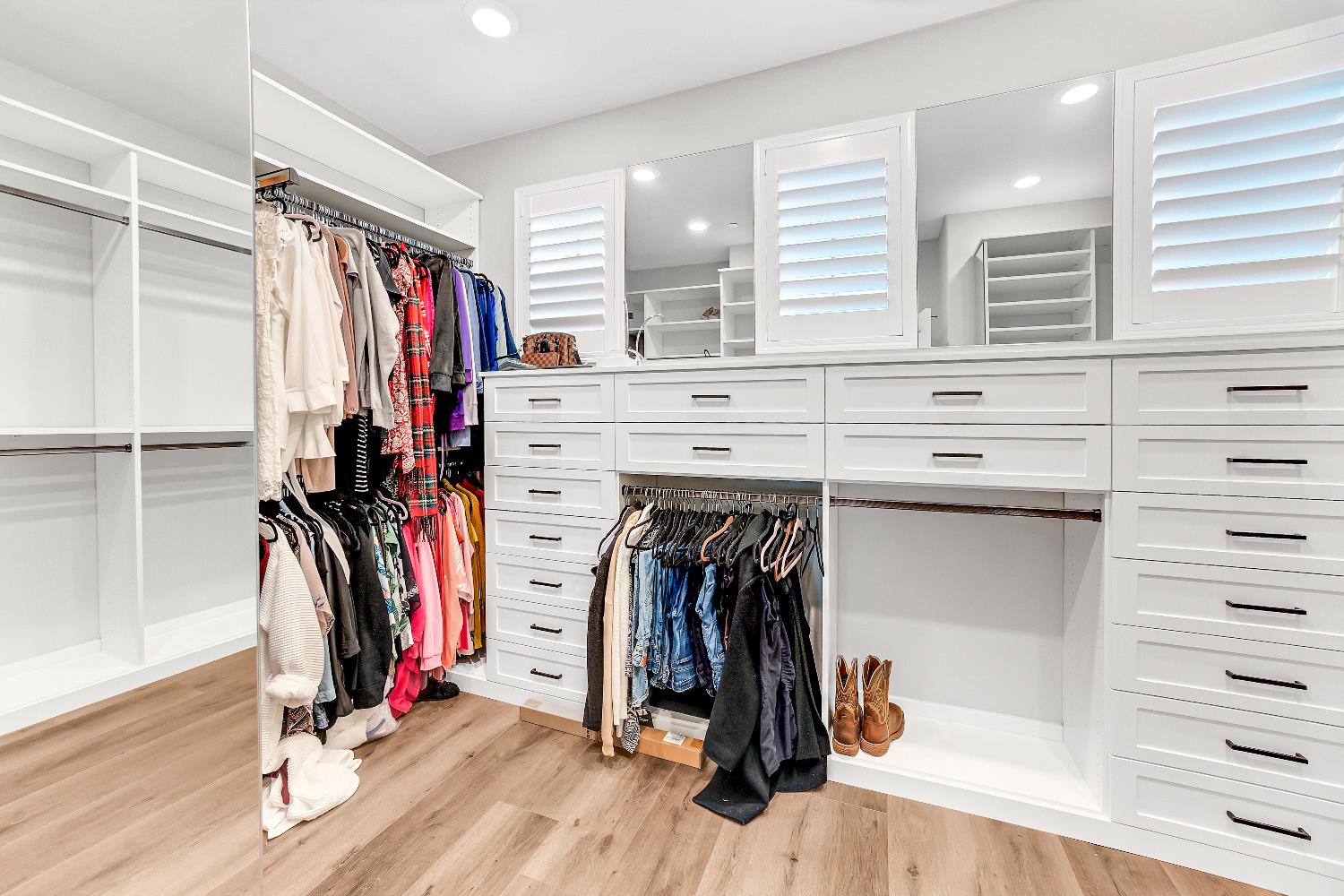 2947 Laredo Drive Rocklin, CA 95765 - Photo 29 of 65 a view of walk in closet with clothes and shoes