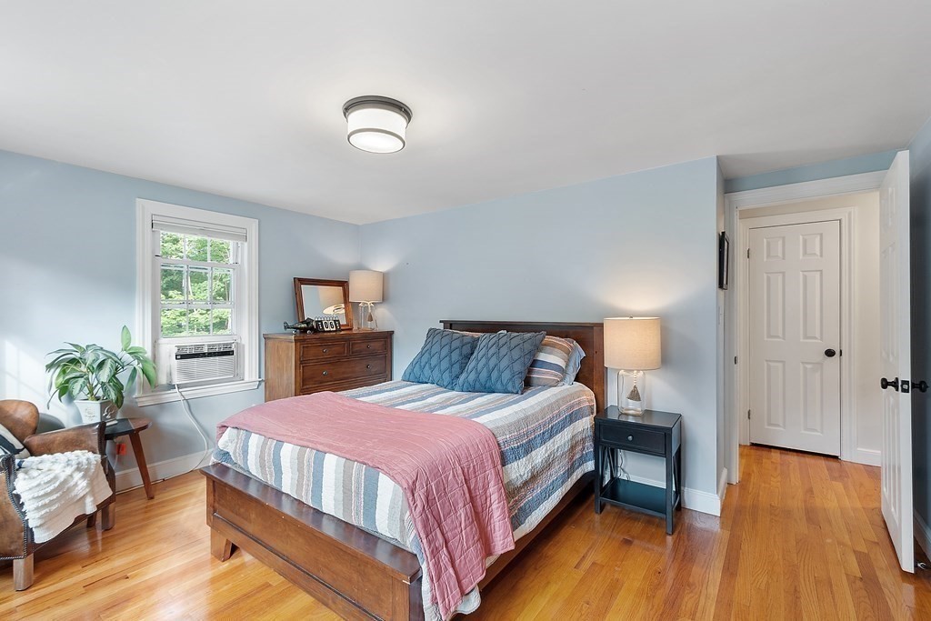 21 Oneida Road Acton, MA 01720 - Photo 26 of 39 a bedroom with a bed and wooden floor