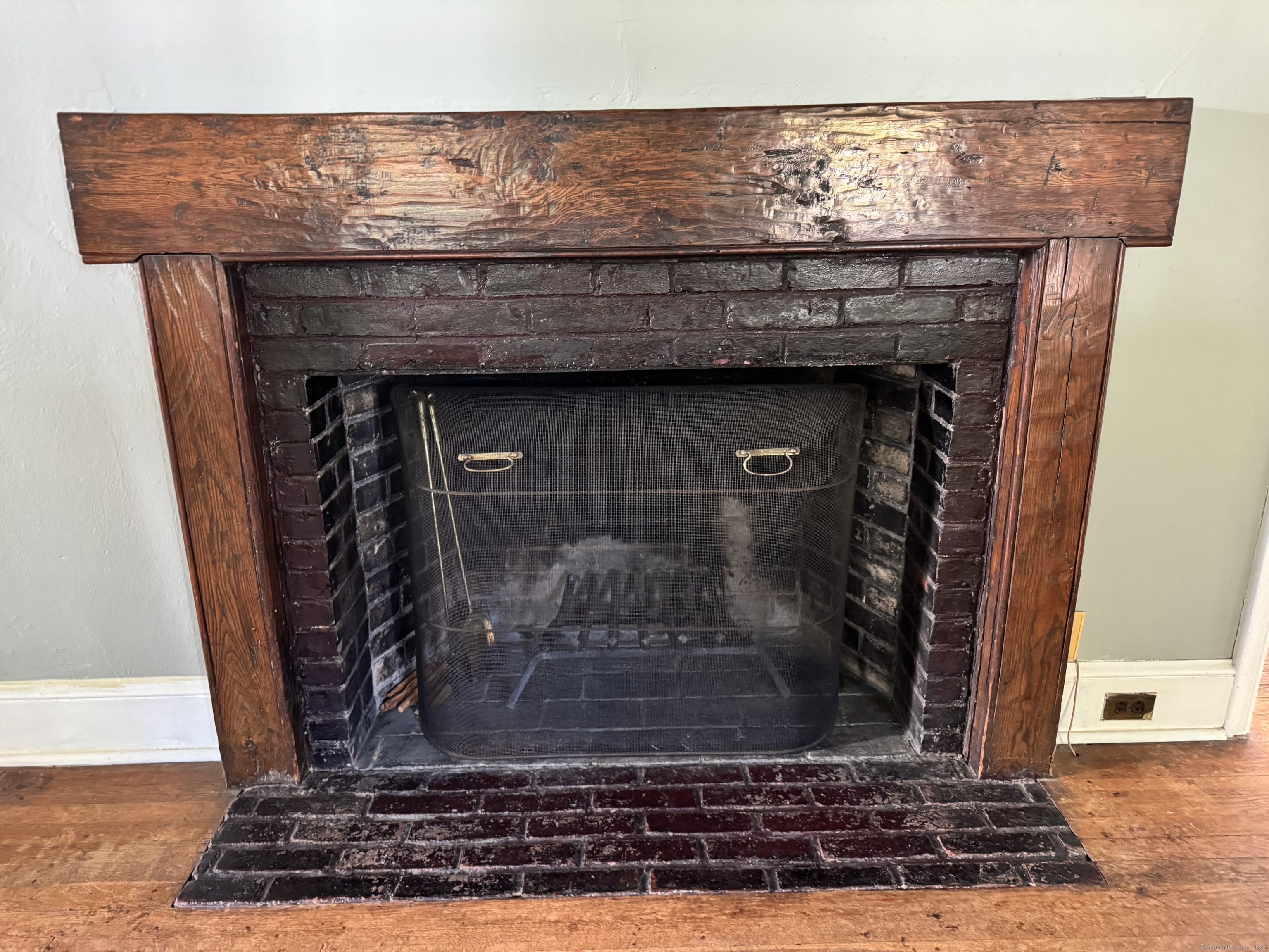 15 West Parish Road Westport, CT 06880 - Photo 16 of 26 Living Room fireplace
