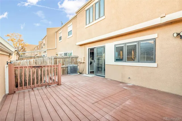 a view of a house with wooden floor