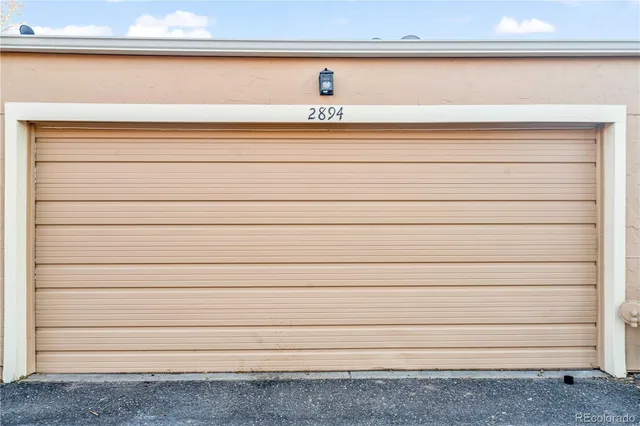 a close view of closet