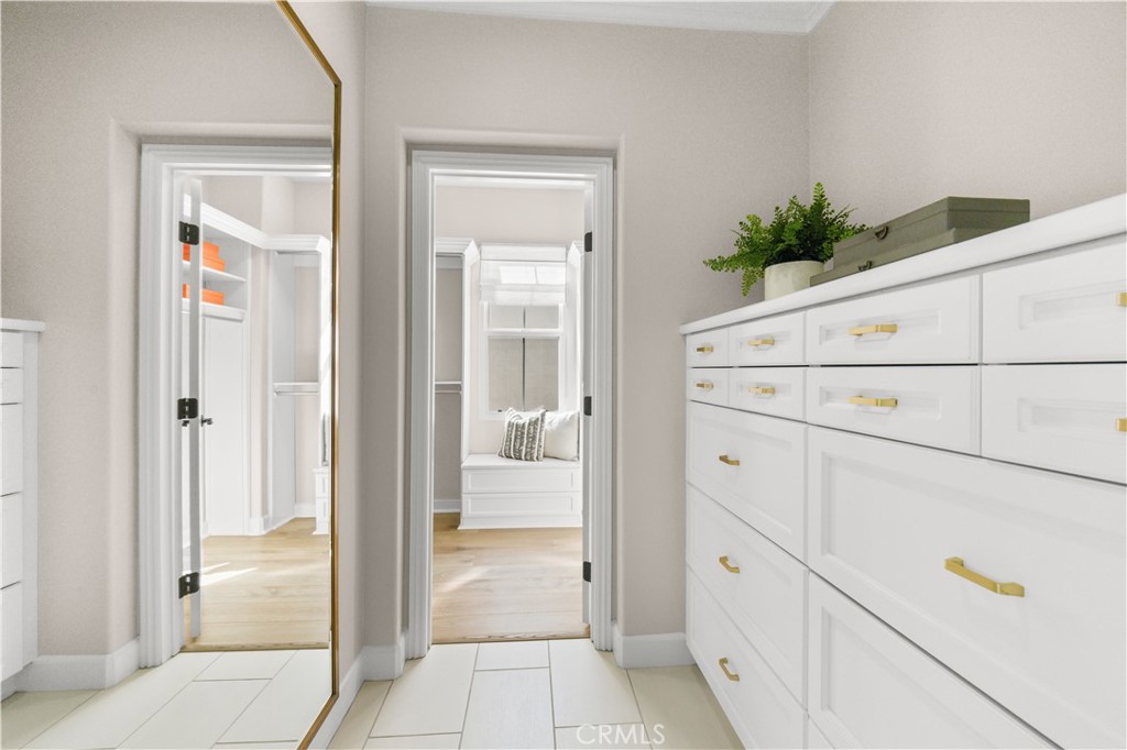 71 Clocktower Irvine, CA 92620 - Photo 34 of 73 Hallway with built-in dresser