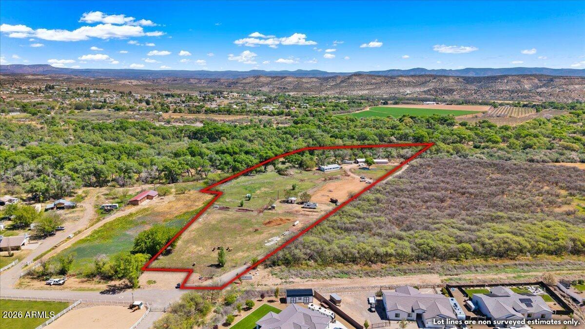 1226 West Peterson Road Camp Verde, AZ 86322 - Photo 39 of 46 39-Aerial View NW
