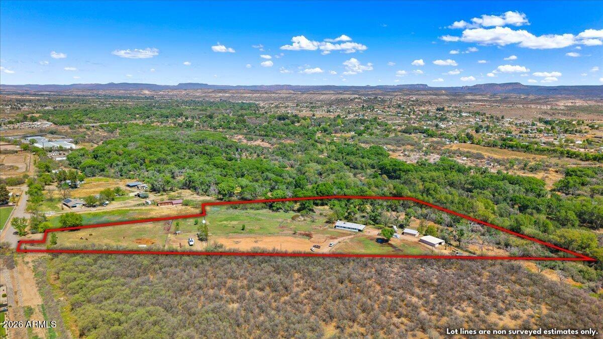 1226 West Peterson Road Camp Verde, AZ 86322 - Photo 43 of 46 43-Aerial View W