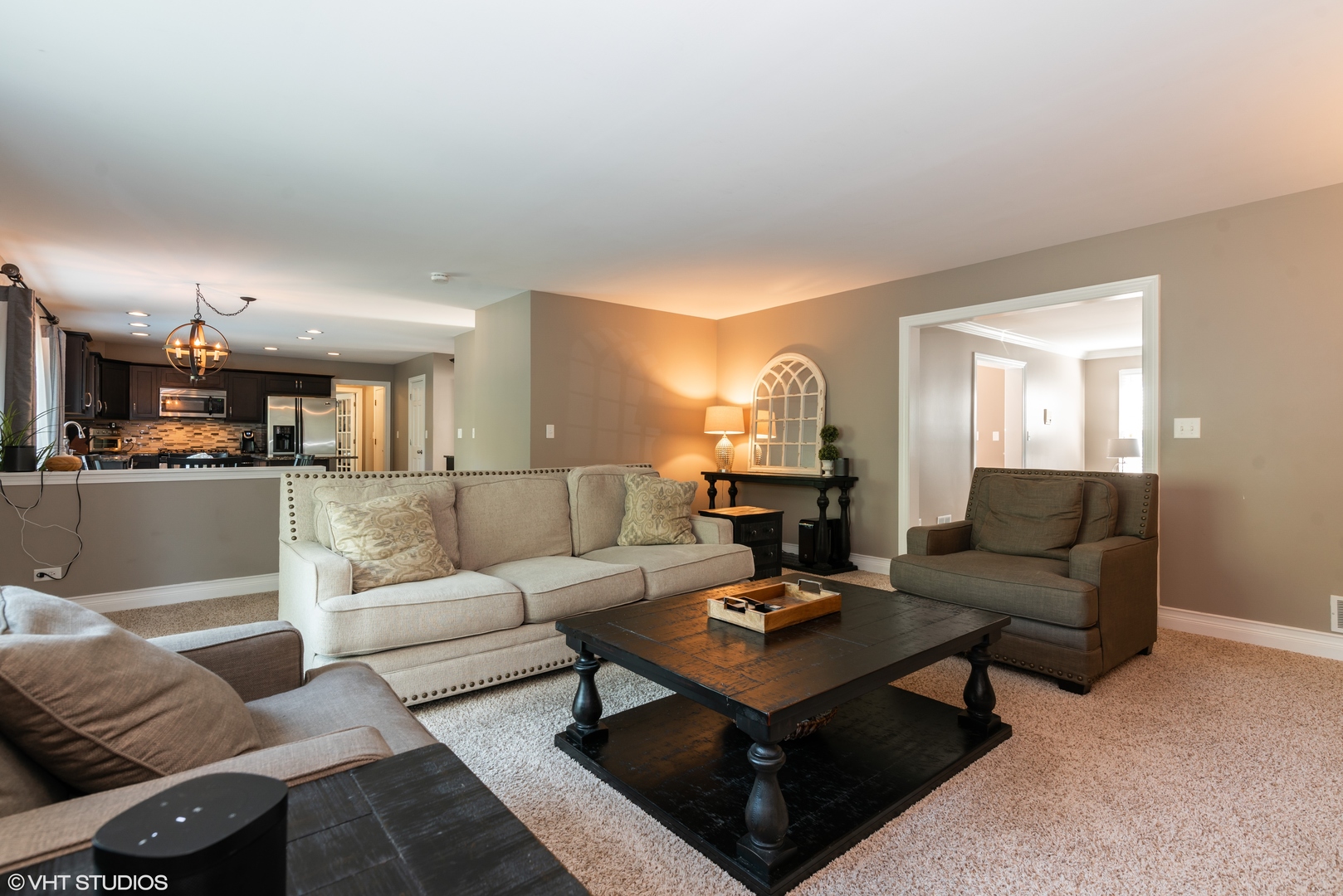 35W521 Parsons Road Dundee, IL 60102 - Photo 8 of 18 a living room with furniture and a view of kitchen