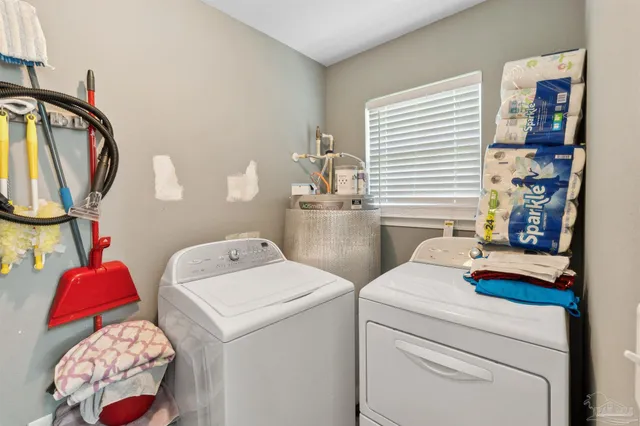 a view of washer and dryer