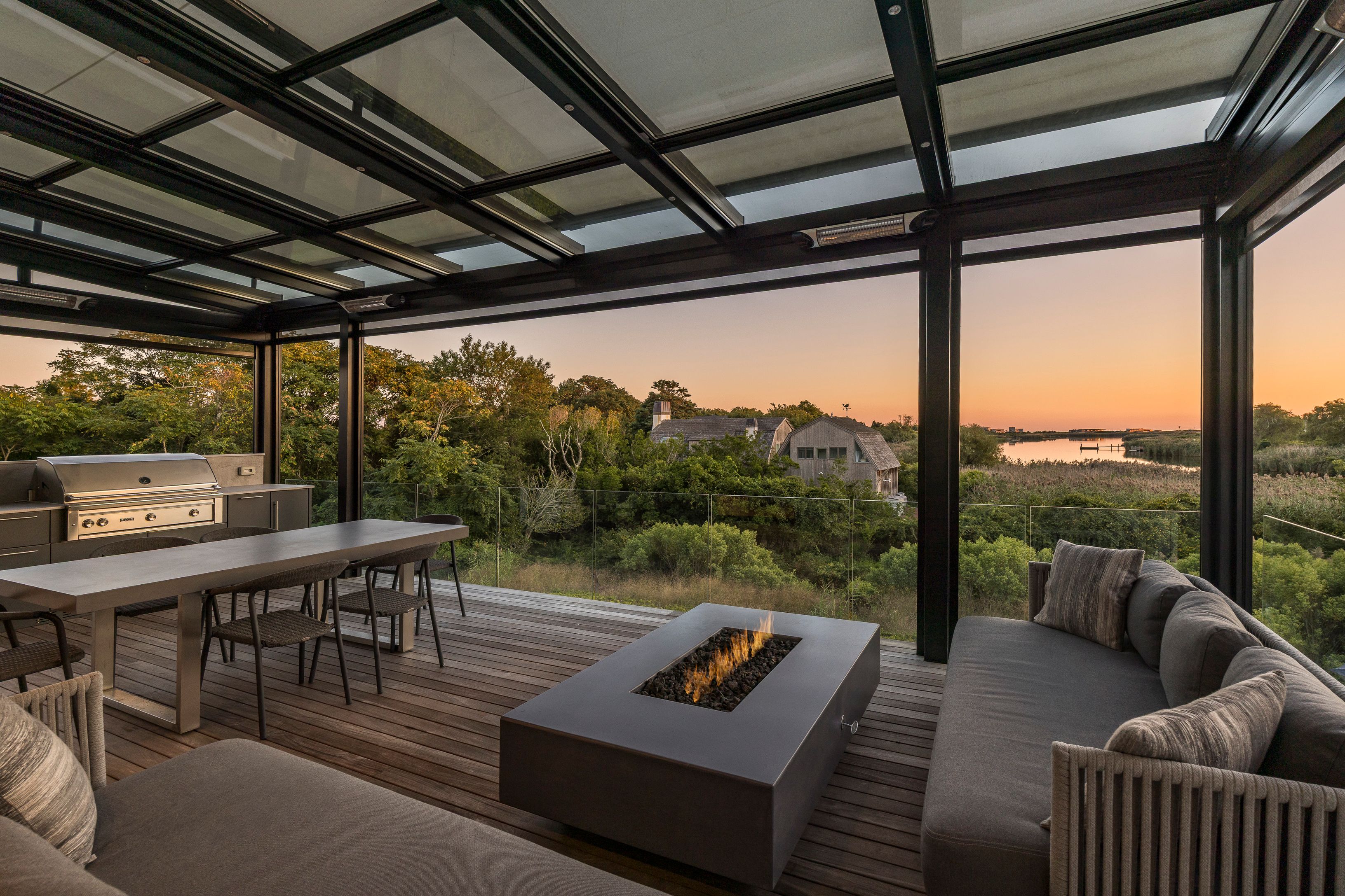 1076 Ocean Road Bridgehampton, NY 11932 - Photo 26 of 38 a outdoor view with a sitting space