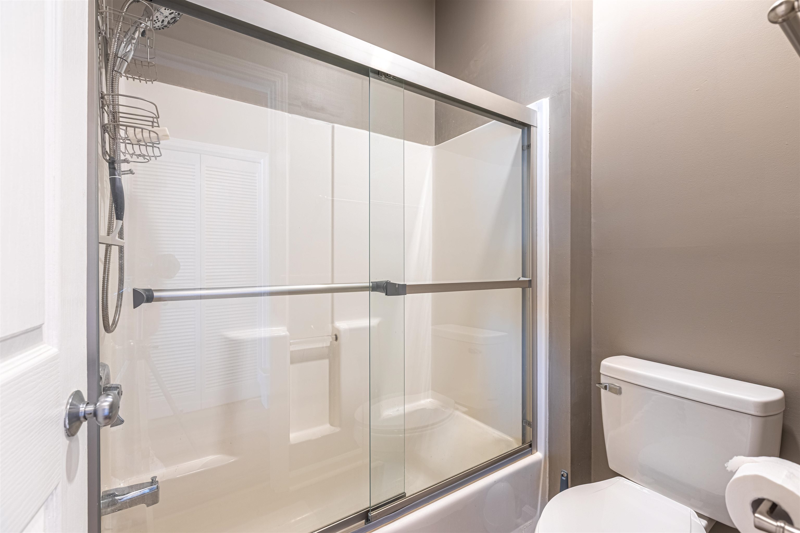 4585 Girvan Drive, Unit D Myrtle Beach, SC 29579 - Photo 18 of 32 Bathroom with combined bath / shower with glass door and toilet