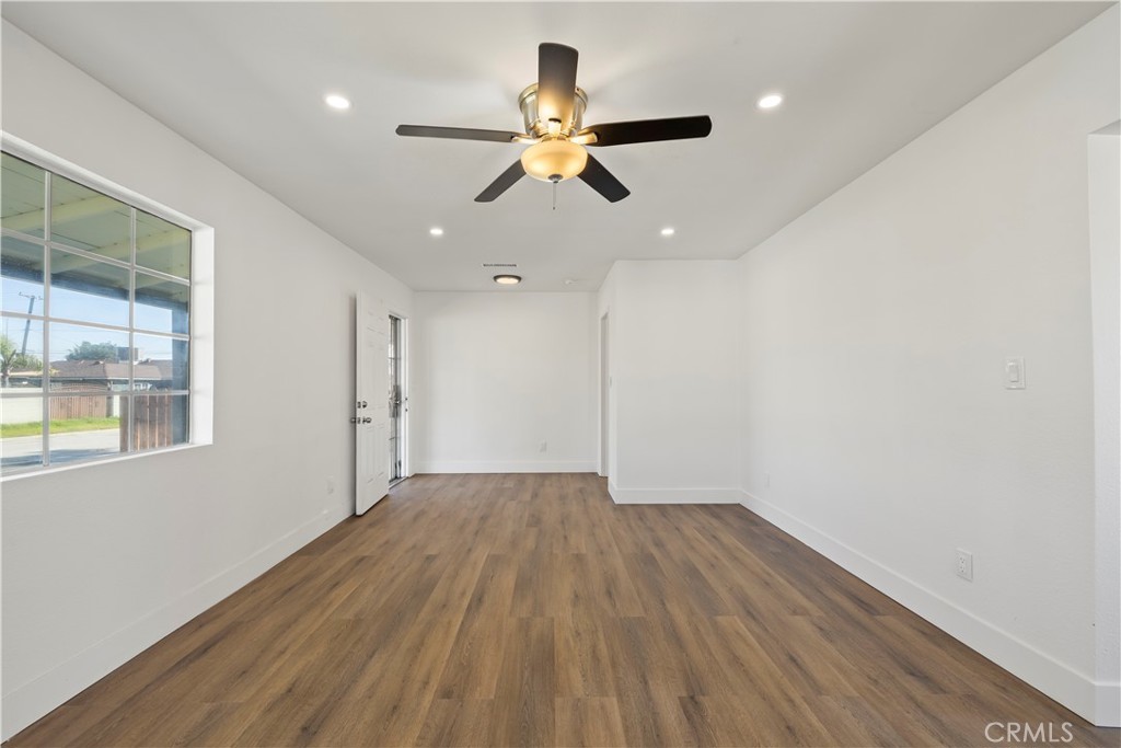 605 West 1st Street Azusa, CA 91702 - Photo 12 of 38 a view of empty room with wooden floor