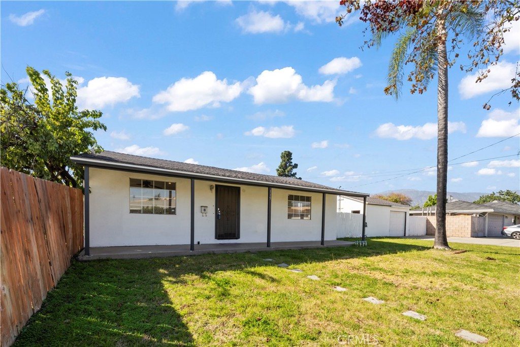 605 West 1st Street Azusa, CA 91702 - Photo 3 of 38 a view of a house with backyard and swimming pool