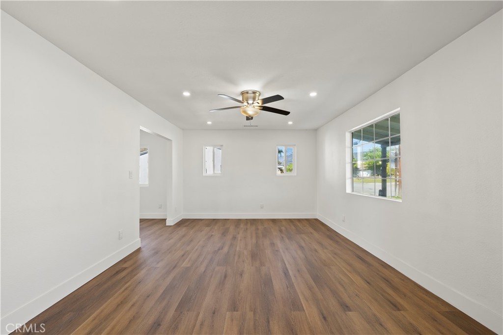 605 West 1st Street Azusa, CA 91702 - Photo 8 of 38 wooden floor in an empty room with a window
